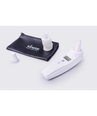 Kinetik Wellbeing Inner Ear Thermometer Used by The NHS in Association with St John Ambulance & Inner Ear Thermometer Probe Covers Used by the NHS In Association with St John Ambulance + Thermometer Probe Covers - Buy Online on GoSupps.com