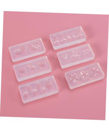 Healeved Silicone Mold Nail Stamping Tool Candy Nail Art Molds Kits Silicone Nail Art Molds Nail Art Molds Nail Art Acrylic Molds Para U as Nail Kit Nail Mold 3d Manicure Accessories - Buy Online on GoSupps.com