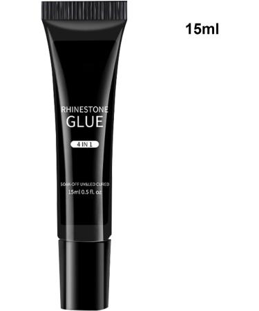  Nuyhadds Gel Nail Glue Solid Gel Nail Glue Rhinestone Nail Press-On Glue - UV gel nail glue for bonding artificial nails nail tips small decorations - Buy Online on GoSupps.com