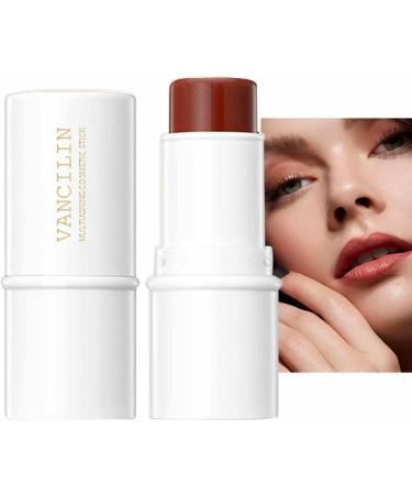 Multi Stick Waterproof Creamy Stick Blush Makeup Creamy Texture Highlighting Shade Makeup for 05# Coral Red - Buy Online on GoSupps.com