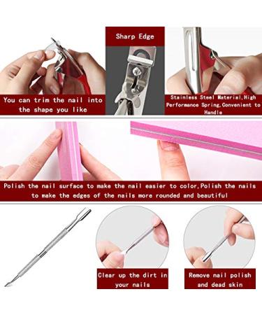 504 PCs Clear Acrylic Nail Tips - Coffin & Ballerina Full Cover Long Fake Nails for Women - International Shipping Available - Buy Online on GoSupps.com