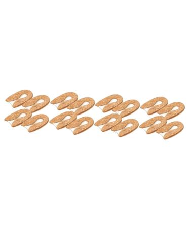 8 Pairs Transparent Heel Pad Silicone Heel Pads Heel Protector Heel Pad for Height Reusable Heel Cushion Silicone Heel Covers Heel Pad for Women Insoles for Overpronation