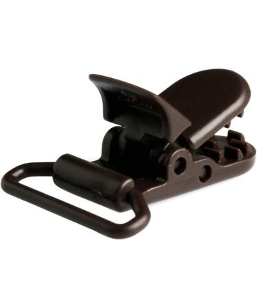 ZHONGJIUYUAN KAM Baby Pacifier Clips - 50 Plastic Clips 20mm Black - International Shipping Available - Buy Online on GoSupps.com
