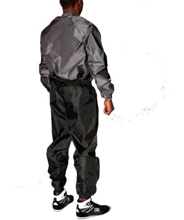 Buy LEONE 1947 Black Sauna Tracksuit - Premium Quality International Shipping - Buy Online on GoSupps.com