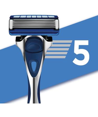 WILKINSON SWORD Hydro 5 Men's Razor Kit with Hydrating Gel & Trimmer - Includes 13 Refill Blades - Buy Online on GoSupps.com