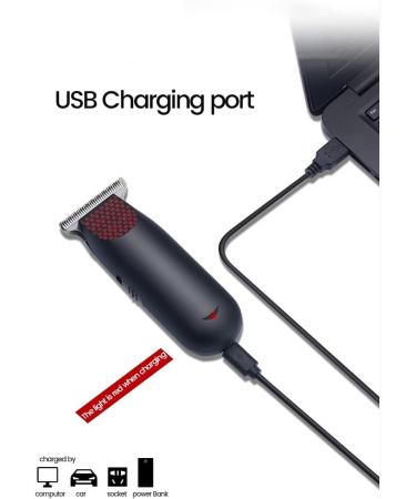 Rechargeable Bald Clipper - Professional 0 MM T Steel Blade Hair Trimmer for Men | Barber Shop Kit with 3 Guide Combs - Buy Online on GoSupps.com