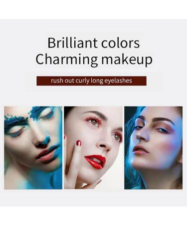 Quxunzzz Washable Dark Brown Mascara | Lengthening & Volumizing Eye Makeup - Buy Online on GoSupps.com
