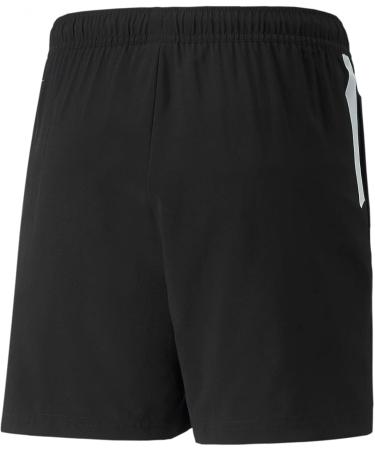 PUMA Unisex Kids Teamliga Sideline Shorts Jr | Puma Black & White - Shop Internationally - Buy Online on GoSupps.com