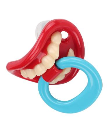 Cute Baby Pacifier Dummy - Funny Silicone Design | Safe Soft Silicone Pacifier (1 Pull Tab) - Buy Internationally - Buy Online on GoSupps.com