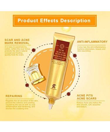 Scar Removal Cream for Old Scars & Stretch Marks Relief - Men & Women Face Skin Repair Gel - Buy Online on GoSupps.com