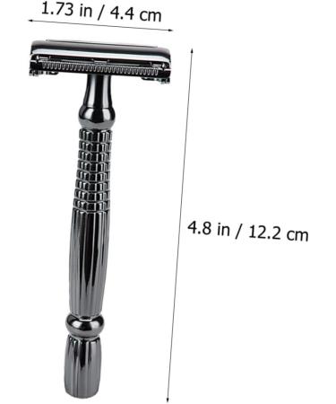 Beavorty 1 Set Manual Razor for Women Metal Safety Razor Stand & Facial Beard Razor Ideal for Smooth Shaving | International Shipping Available - Buy Online on GoSupps.com