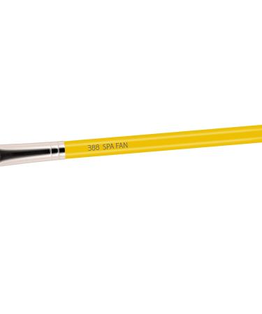 Bdellium Tools Studio Series 388 Spa Fan Brush - Soft Synthetic Makeup Brush for Masks - Yellow 1pc - Professional Quality - Buy Online on GoSupps.com