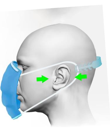 Beaupretty 10-Pack Ear Bracket Headband Mask Accessories - Comfortable Mask Ear Hooks & Connectors for Enhanced Protection - Buy Online on GoSupps.com