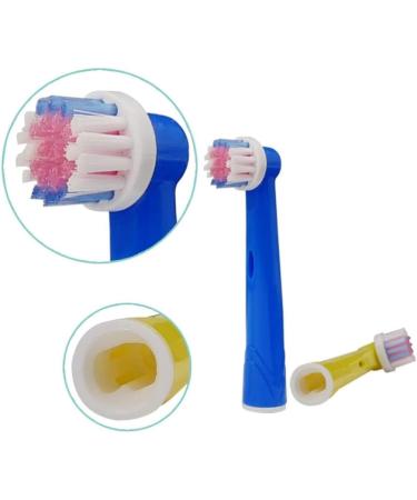 Oral-B Kids Brush Heads - 4 Pack | Compatible with Vitality, Genius, Smart Series, Pro Triumph & Advance Power Toothbrushes - Buy Online on GoSupps.com