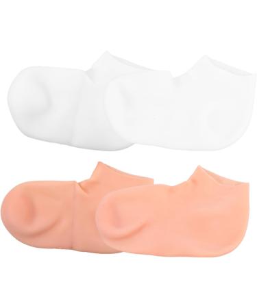 Beavorty 8 Pairs Exfoliating Moisturizing Socks Dead Skin Socks Dry feet Socks spa Socks Heel Socks for Dry Cracked feet Features Socks for Women spa Foot Cover Lotion sebs Gel Women's - Buy Online on GoSupps.com