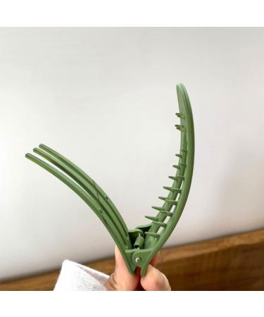 6 PCS Womens French Barrette Alligator Hair Claw Clips - Large Classic Multicolor Set - Buy Online on GoSupps.com