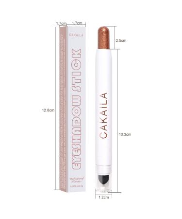 Yeweian Creamy Eyeshadow Stick - 2 in 1 Matte and Shimmer Eye Shadow Pencil Crayon (Black Shimmer) | Long Lasting, Waterproof Glitter Eyeshadow Pen - Buy Online on GoSupps.com