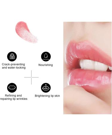 Ikasus Lip Mask - Double Effect Lip Sleep Mask & Scrub for Sensitive Dry Cracked Lips | Moisturizing Peeling Treatment - Buy Online on GoSupps.com