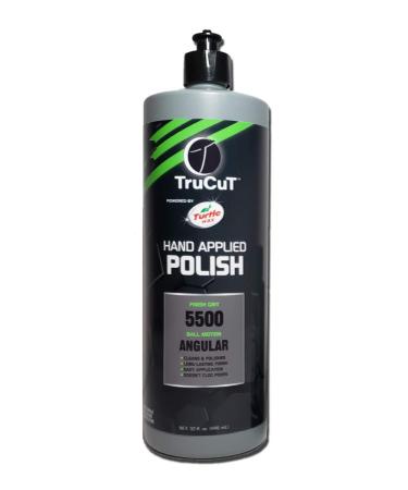 TruCut Hand Applied Polish Powered by Turtle Wax | Bowling Ball Polish | 32 oz | USBC Approved | 5500 Finish Grit | Angular Ball Motion | Bowling Supplies & Accessories