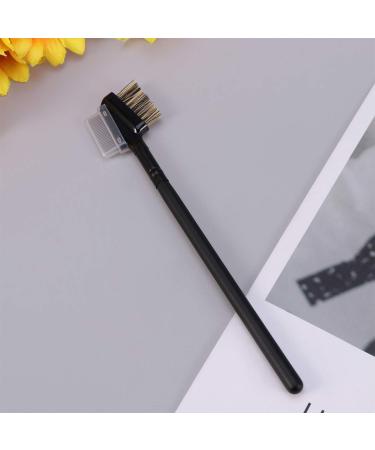 Lurrose 2 In 1 Eyelash Comb & Bristle Brush - Essential Cosmetic Makeup Tool for Perfect Lashes | International Shipping Available - Buy Online on GoSupps.com