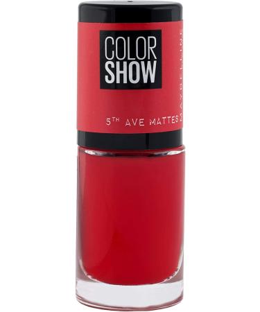 Maybelline New York Color Show 5th Ave Matte 455 Traffic Stop Nail Polish 7ml