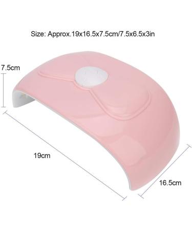 UV LED Nail Lamp 54W 18pcs UV LED Nail Light Portable Nail Lamp Professional Nail Dryer Gel Polish Light with 3 Timers Professional Nail Art Tools(Pink) - Buy Online on GoSupps.com