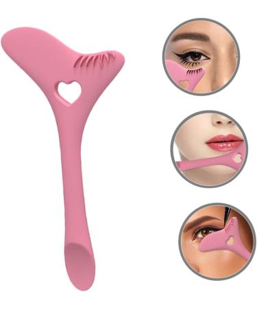 Housoutil Eyeshadow Tool Eyeliner Stencils for Eye Wing Eyeliner Pencil Heated Eyelash Curler Eyeliner Stencils Eyeliner Stamps Third Gear Seal Pink - Buy Online on GoSupps.com