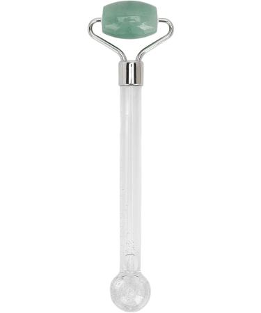 Jade Roller for Face 2 in 1 with Ice Ball Portable Skincare Tool for Home Use Promotes Better Circulation Reduces Wrinkles and Pores - Buy Online on GoSupps.com