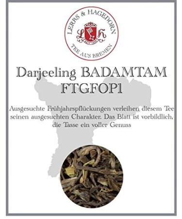 Lerbs & Hagedorn Lerbs & Hagedorn Darjeeling First Flush FTGFOP1 Type Badamtam | Fresh sweet floral 2 kg approx. (162 litres)