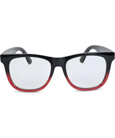 Minnie Mouse Blue Light Blocking Glasses for Women | Stylish Red/Black Computer Eyewear with Pouch | Screen Protection - Buy Online on GoSupps.com