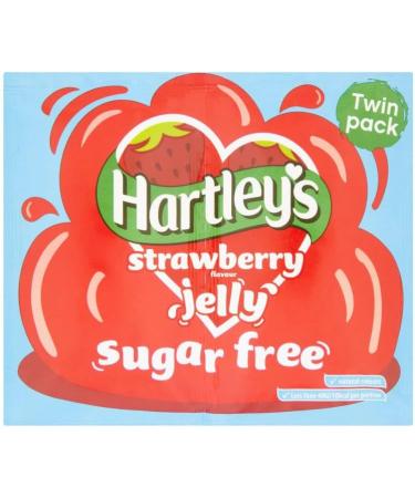 Hartley's Sugar-free Jelly Twin Pack 23g - Strawberry - 3 Pack x 23g - Buy Online on GoSupps.com