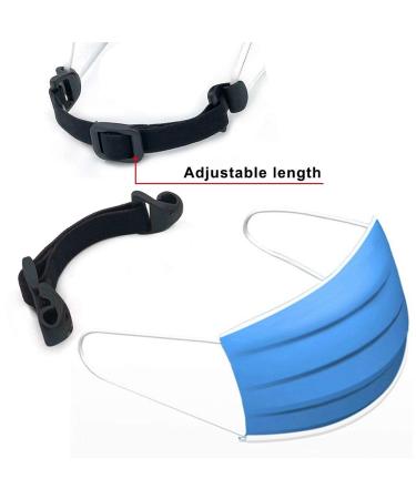 Adjustable Mask Hook Ear Strap Extender - Non-Slip Mask Ear Grip (4 Pcs) for Comfort & Relief - International Shipping Available - Buy Online on GoSupps.com