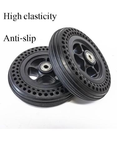 Wheelchair Front Rubber Wheel 6-inch Honeycomb Tire Shock Absorbing/Comfortable Ride Easy to Replace+ Explosion-Proof Fixed Firmly for Electric Wheelchair Front Wheel 1pcs - Buy Online on GoSupps.com