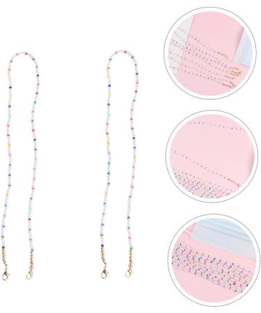 Magiclulu 2-in-1 Mask Glasses Hanging Chain Lanyard | Sunglasses Strap Holder & Mouth Protection Buckles | Best Accessories for Oral Use - Buy Online on GoSupps.com