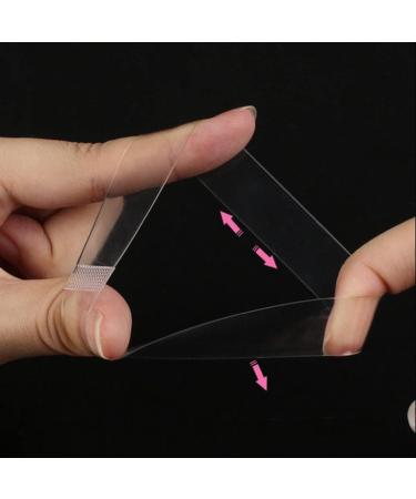 5 Pairs Women Silicone High Heel Shoe Straps - Transparent, Invisible, Reusable Clear Ankle Straps - Buy Online on GoSupps.com
