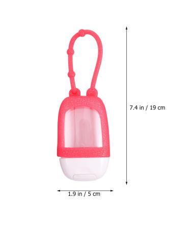 Healifty Children Hand Lotion Keychain Set - 7Pcs 30ML Refillable Squeeze Bottles with Colorful Covers | Essential Oils & Hand Cleaning Travel Carriers - Buy Online on GoSupps.com