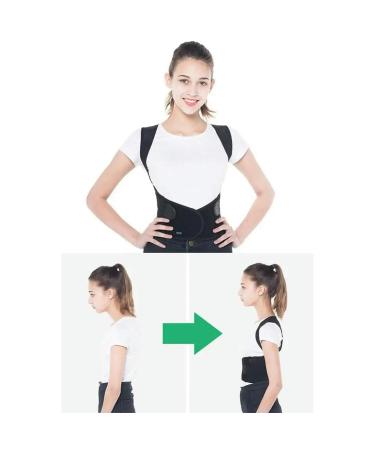 Adjustable Unisex Humpback Posture Corrector Body Back Shoulder Support Belt - Buy Online on GoSupps.com