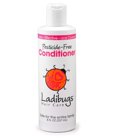 Ladibugs Lice Prevent Conditioner 8oz | Natural, Essential Oils, Sulfate-free