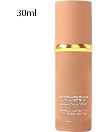 Self-Adjusting Foundation - 30ml 4 in 1 SPF 50 Foundation Tinted | Makeup For Sensitive Oily Skin Mature Types Evening Date Dance Running Hiking - Buy Online on GoSupps.com