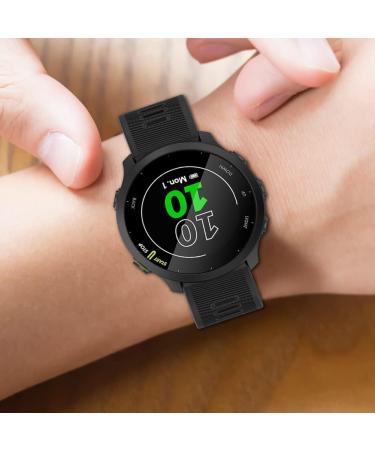 Kobmand Silicone Bracelet for Garmin Forerunner 55 & Vivoactive 3 - 20mm Replacement Watch Band (Gray) - Buy Online on GoSupps.com