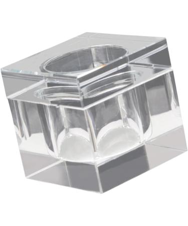 POPETPOP 5pcs nail art crystal cup liquid powder dappen dish nail art glass cup nail art liquid nail brush holder tools crystal nail art dish monomero manicure soaking bowl crystal glass 5.5x5.5cmx5pcs Transparentx5pcs - Buy Online on GoSupps.com