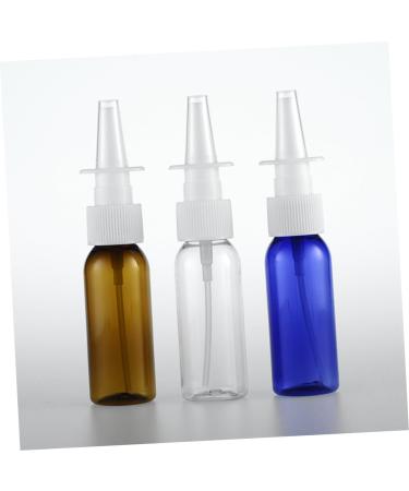 FRCOLOR 10pcs Empty Nasal Spray Bottles - Travel Containers for Lotion, Essential Oils, and More - 13x2.5cm Transparent - Buy Online on GoSupps.com