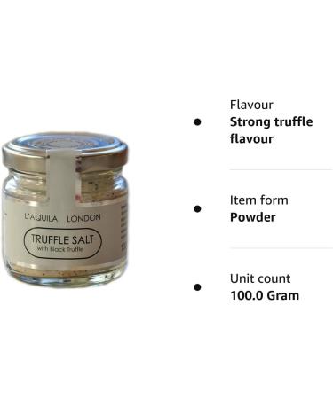 Truffle Salt with Black Summer Truffle 100g - Buy Online on GoSupps.com