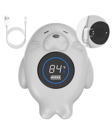 Rechargeable Bath Thermometer Baby Safety Bath Temp Thermometer for Tub Floating Shower Temperature Toy for Pregnancy Infant Kids