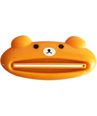 U-K Toothpaste squeezer squeegee tool tube squeezertoothpaste Facial cleanser Hand cream Applied to condiments Plastic animal design savings no waste 1 piece entered bear brown Durable and Practical - Buy Online on GoSupps.com