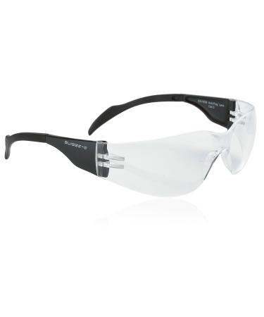 Swisseye Outbreak S sports glasses for narrow faces (100% UVA UVB and UVC protection minimal weight splinter-free mooring material PC polycarbonable pane including microfiber bag) black