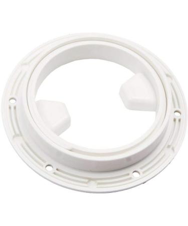 Hoffen 6 White Round Non-Slip Deck Plate Inspection Hatch - Detachable Cover - Buy Online on GoSupps.com