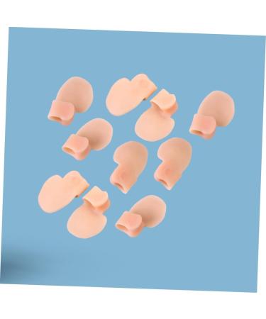 10pcs Shoe Insole Hammer Straightener Splitter Spacer Silicone Gel Thumb Protector for Bunions - Little Protector Gasket Included - Buy Online on GoSupps.com