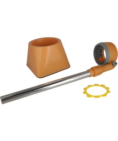 Blow Dryer Holder Stand Hair Dryer Stand Holder Hands Free Flexible Hair Dryer Stand Stainless Steel Adjustable Angle Hair Dryer Holder With Stable Base Easily Install and(Yellow belt flowers) - Buy Online on GoSupps.com