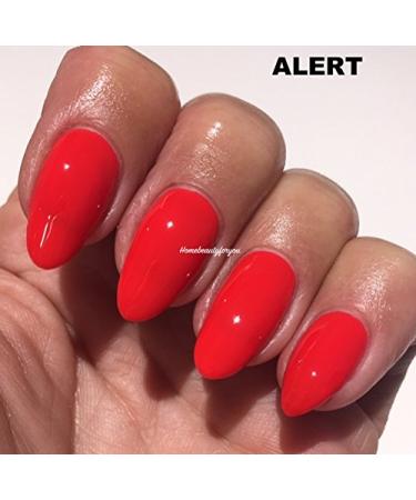 Bluesky Chistmas Party Red Collection Choose your Gel Glitter or Sparkle Nail Gel Polish UV LED Soak Off 10ml (Alert)